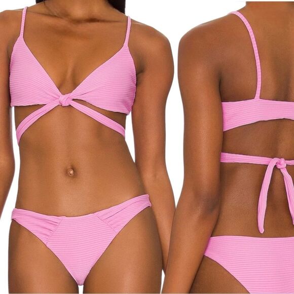 L*Space x Revolve Chloe bikini in Rosebud - Picture 1 of 7